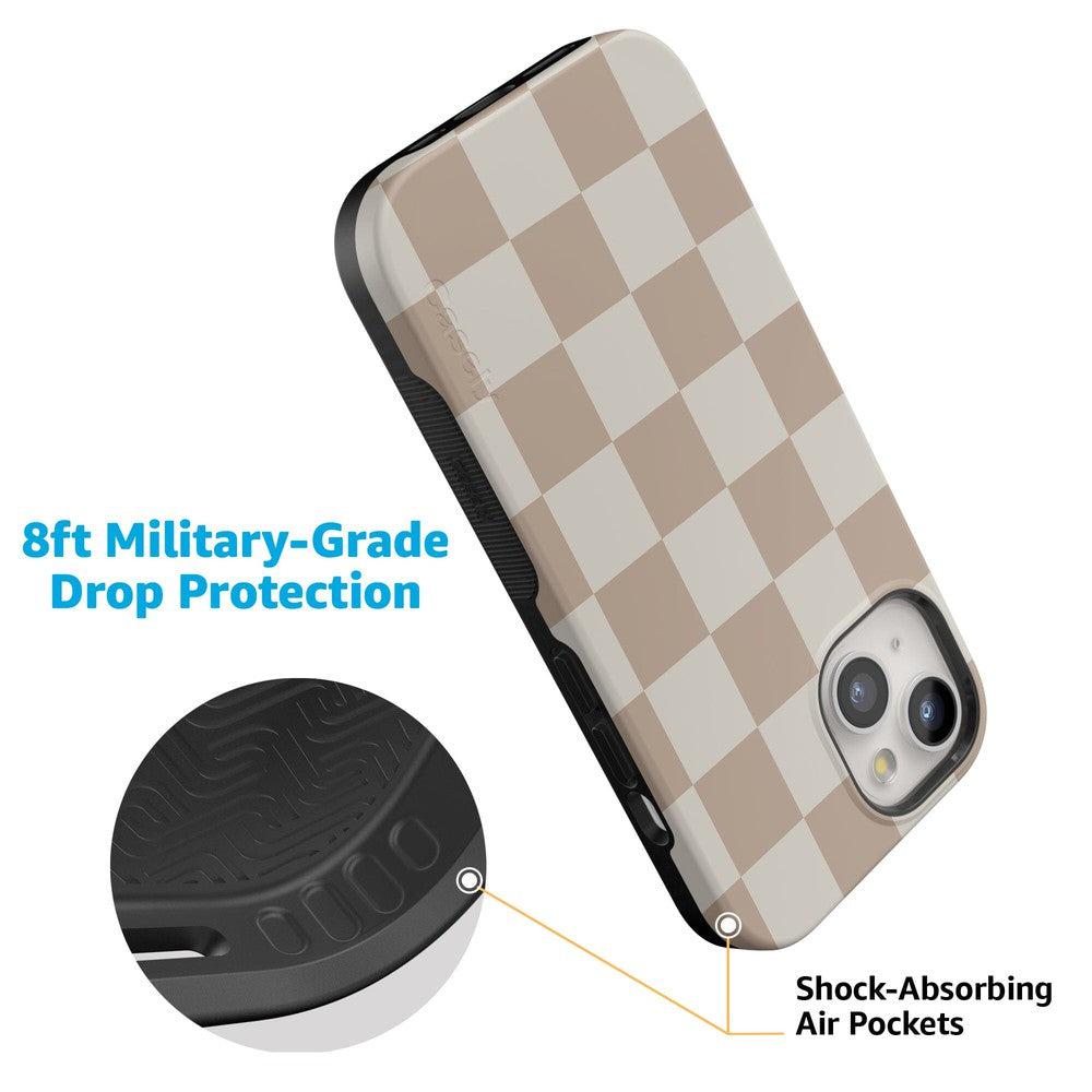Fit Check | Neutral Checkerboard Case
