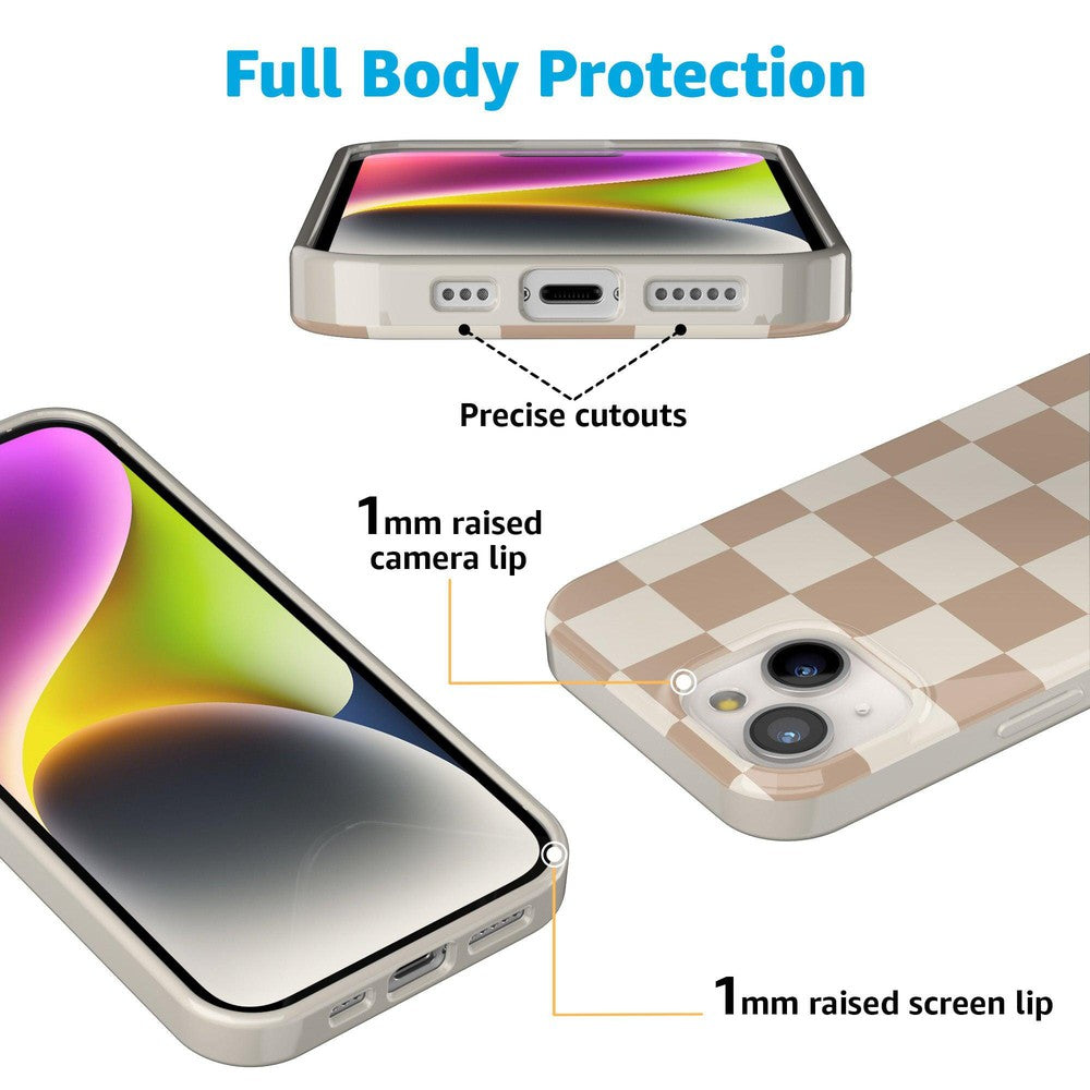 Fit Check | Neutral Checkerboard Case