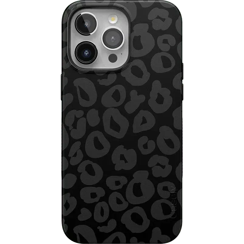 Into the Wild | Black Leopard Case