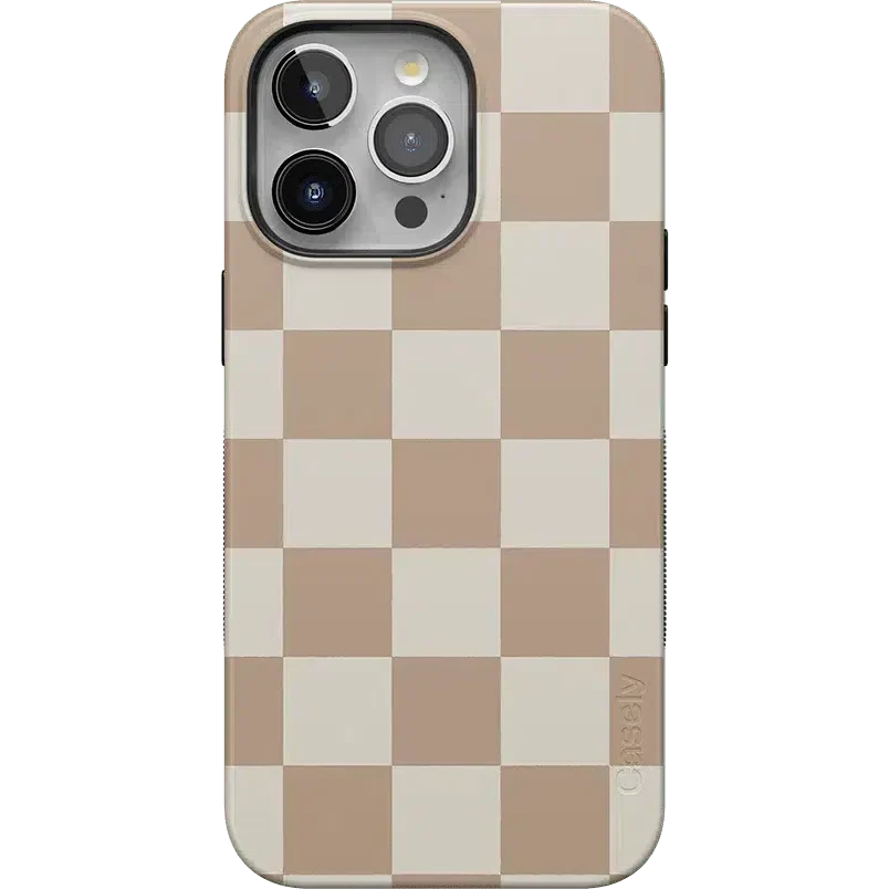 Fit Check | Neutral Checkerboard Case