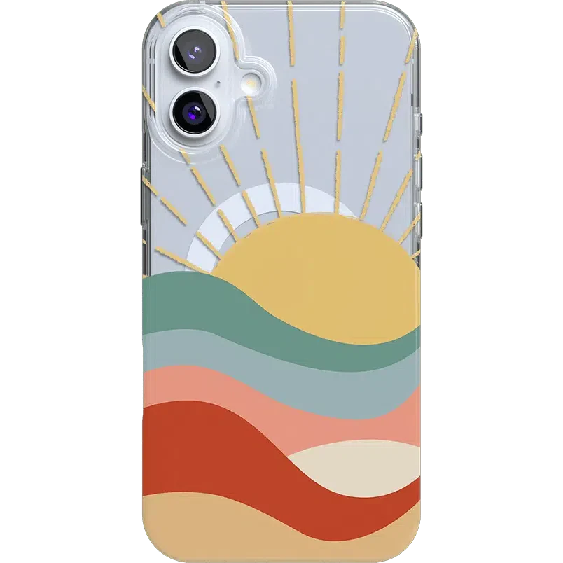 Here Comes the Sun | Colorblock Sunset Case