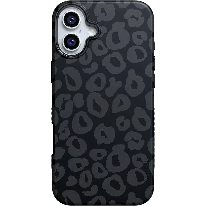 Into the Wild | Black Leopard Case