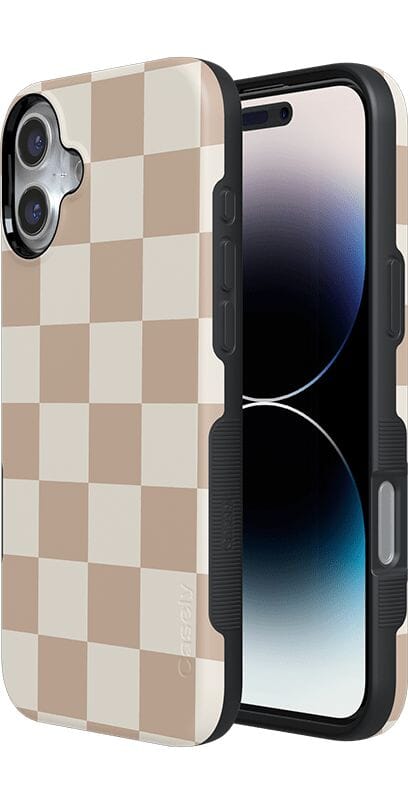 Fit Check | Neutral Checkerboard Case