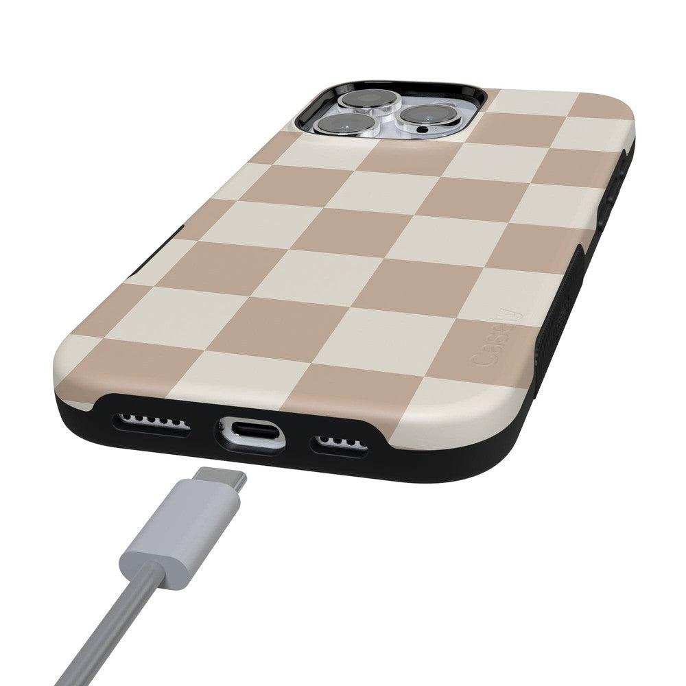 Fit Check | Neutral Checkerboard Case