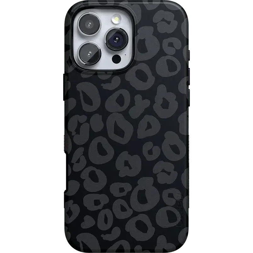 Into the Wild | Black Leopard Case