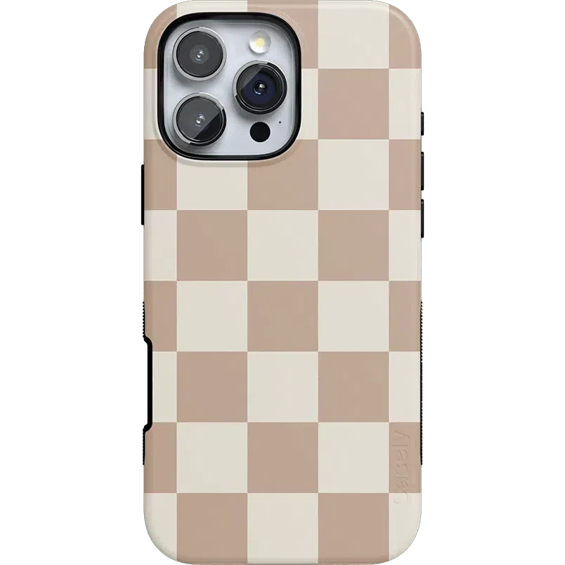 Fit Check | Neutral Checkerboard Case