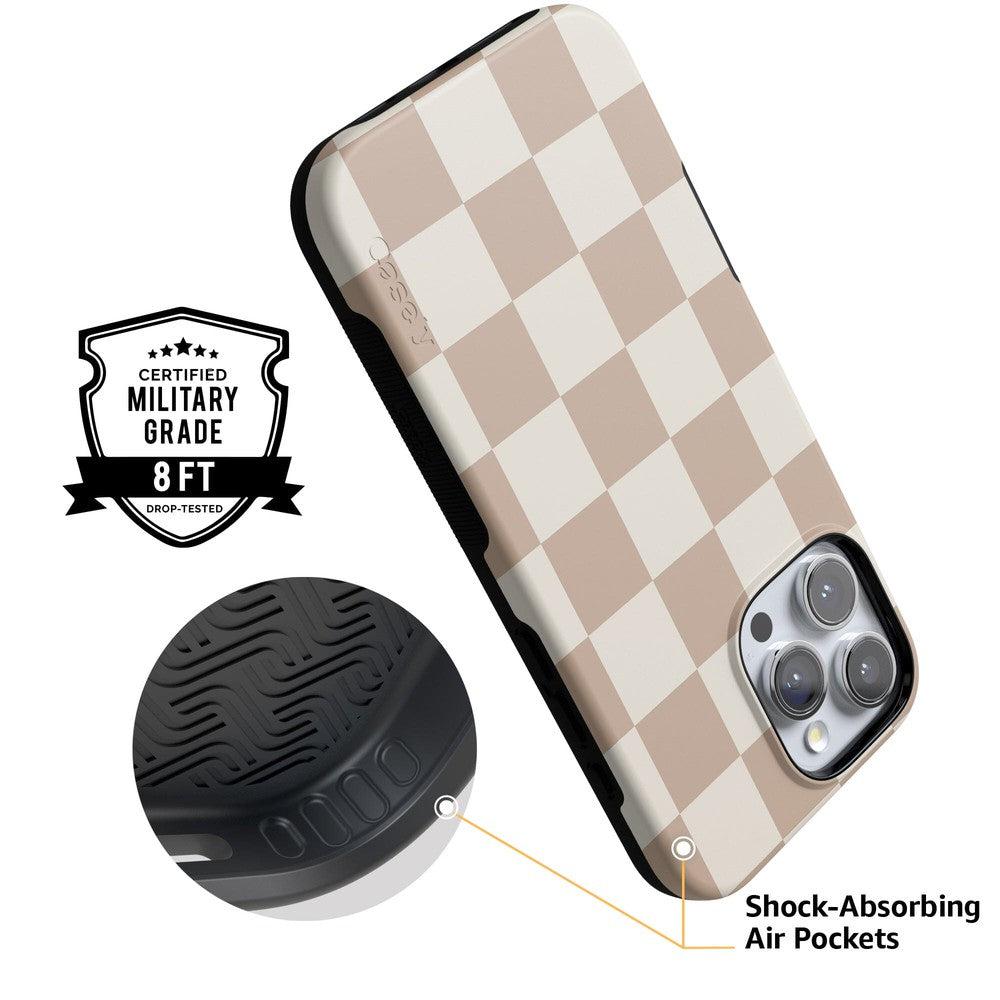 Fit Check | Neutral Checkerboard Case