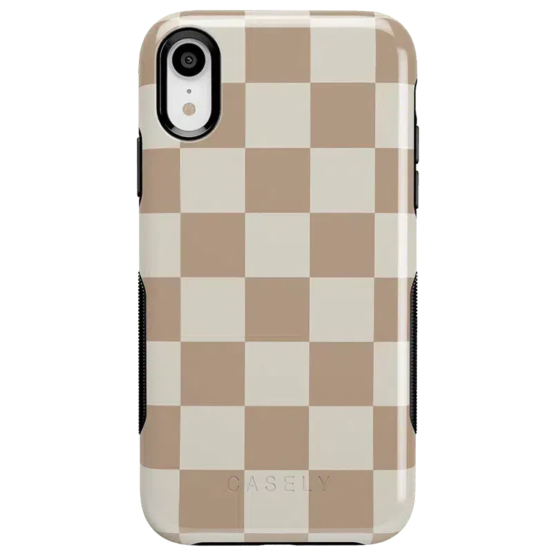 Fit Check | Neutral Checkerboard Case