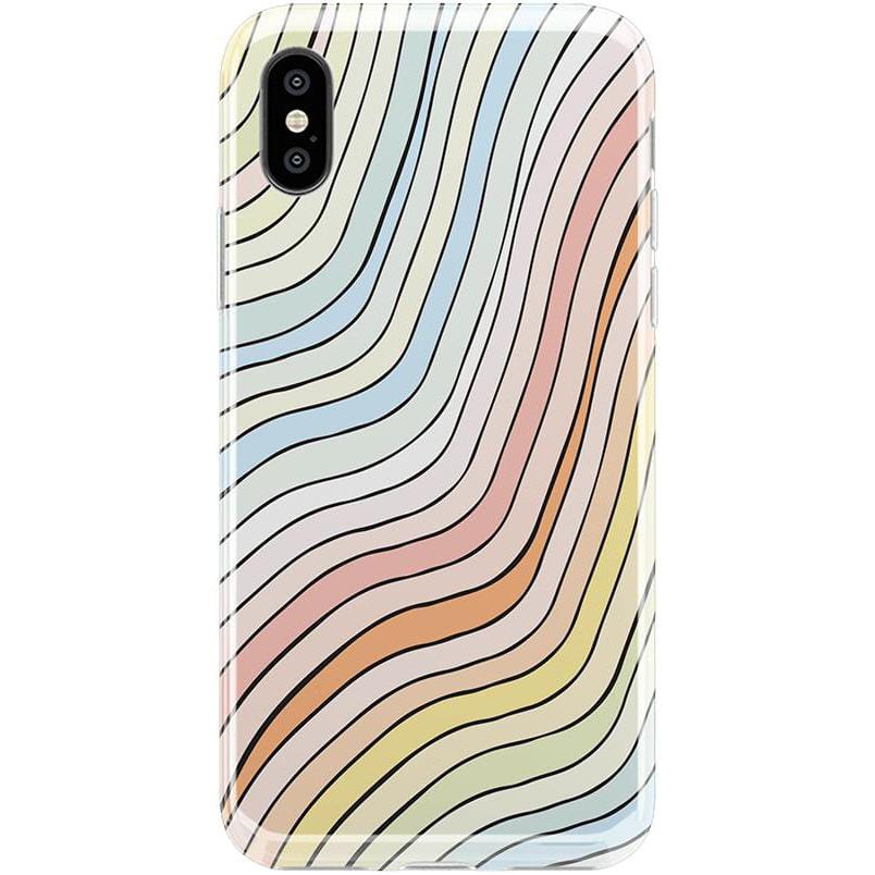 Ride The Wave | Pastel Rainbow Lined Case