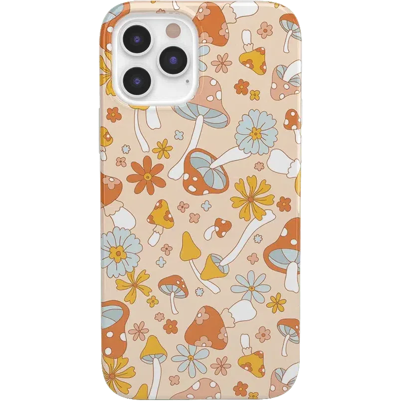 Mushroom Magic | Retro Floral Case