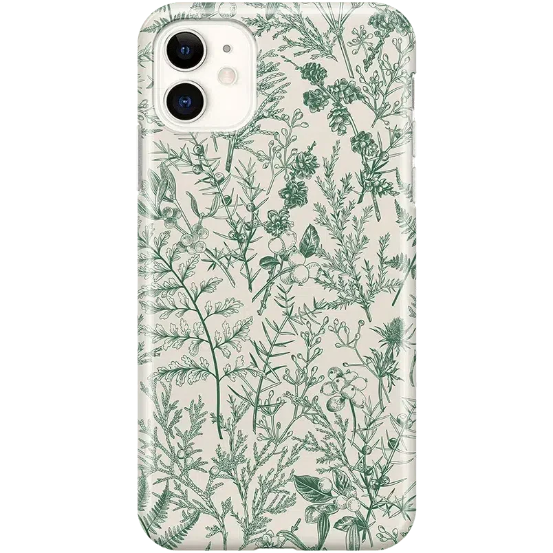 Sage Garden | Green Floral Case