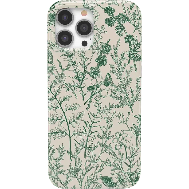 Sage Garden | Green Floral Case