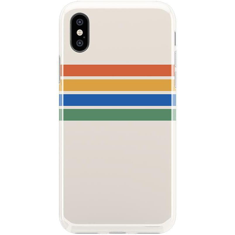 Totally Groovy | Rainbow Stripes Color Block Case