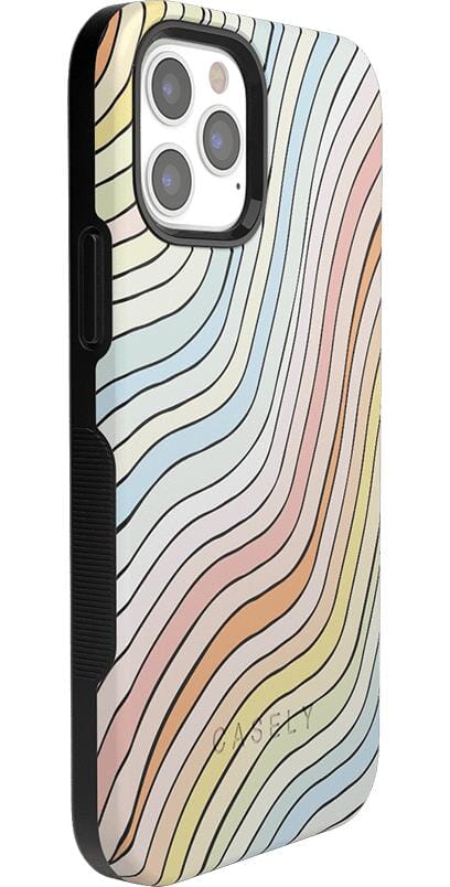 Ride The Wave | Pastel Rainbow Lined Case