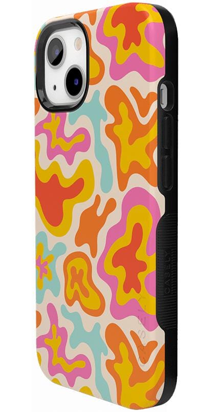 Tropical Color Splash | Abstract Retro Case
