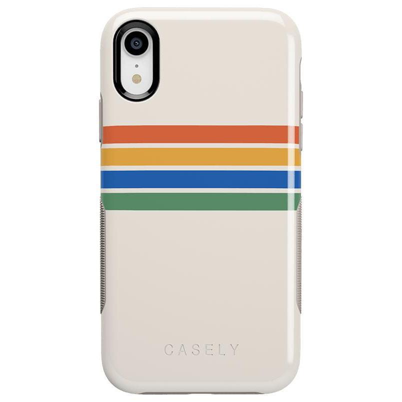 Totally Groovy | Rainbow Stripes Color Block Case