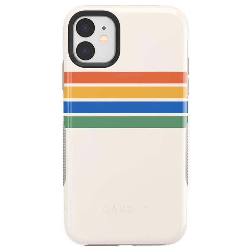 Totally Groovy | Rainbow Stripes Color Block Case