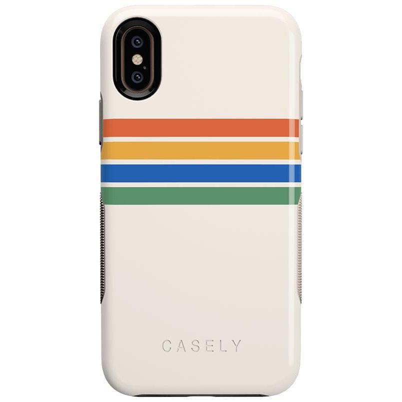 Totally Groovy | Rainbow Stripes Color Block Case