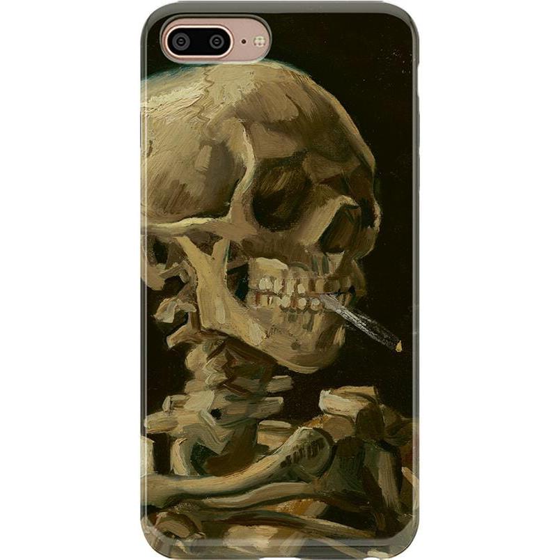 Van Gogh | Head of a Skeleton with a Burning Cigarette Phone Case
