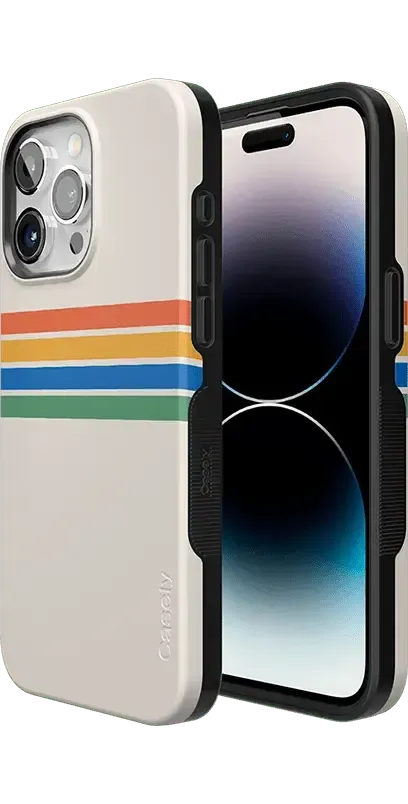 Totally Groovy | Rainbow Stripes Color Block Case