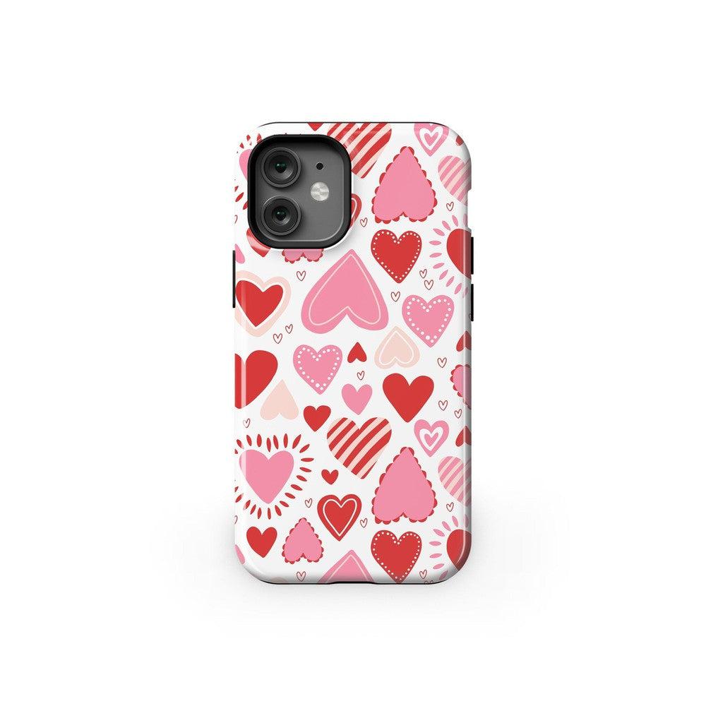 Love Struck | Heart Stickers Case