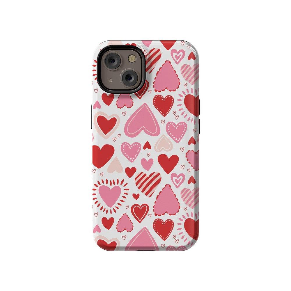 Love Struck | Heart Stickers Case