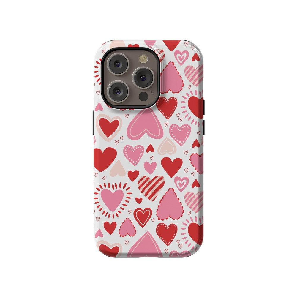 Love Struck | Heart Stickers Case