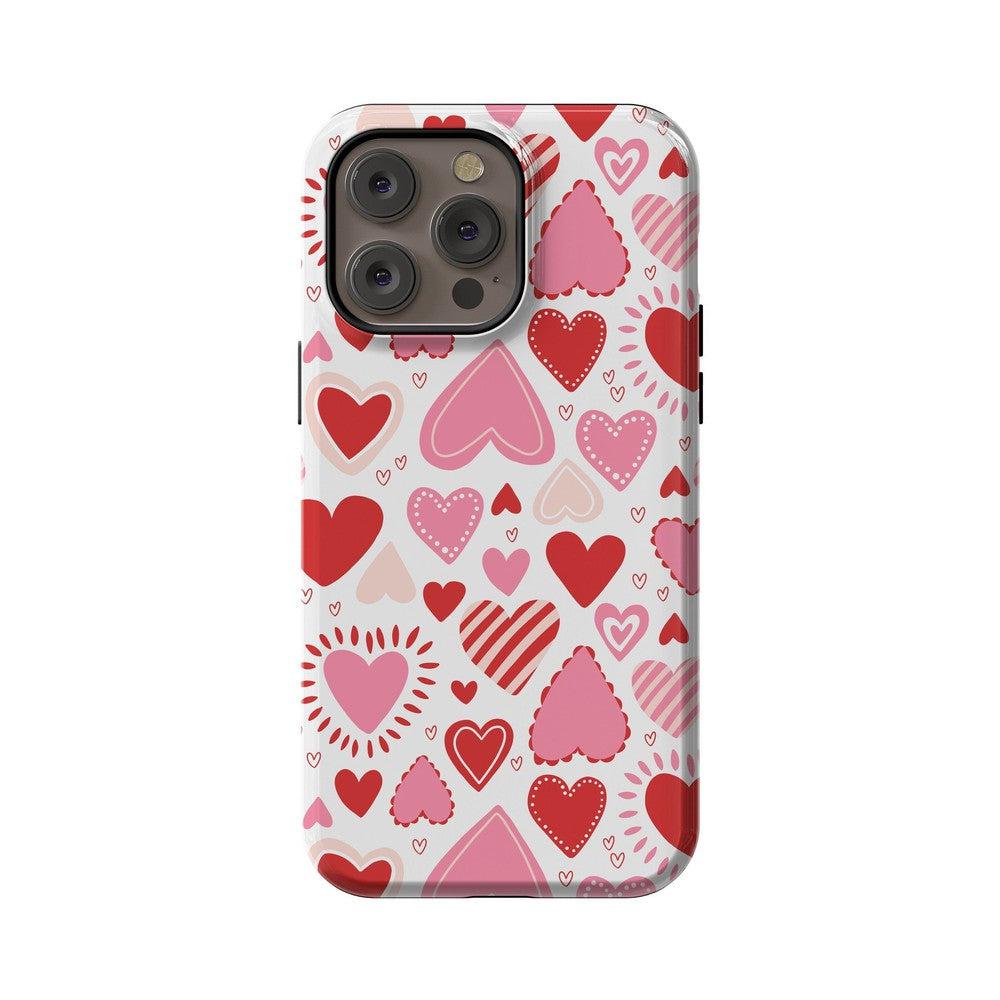 Love Struck | Heart Stickers Case