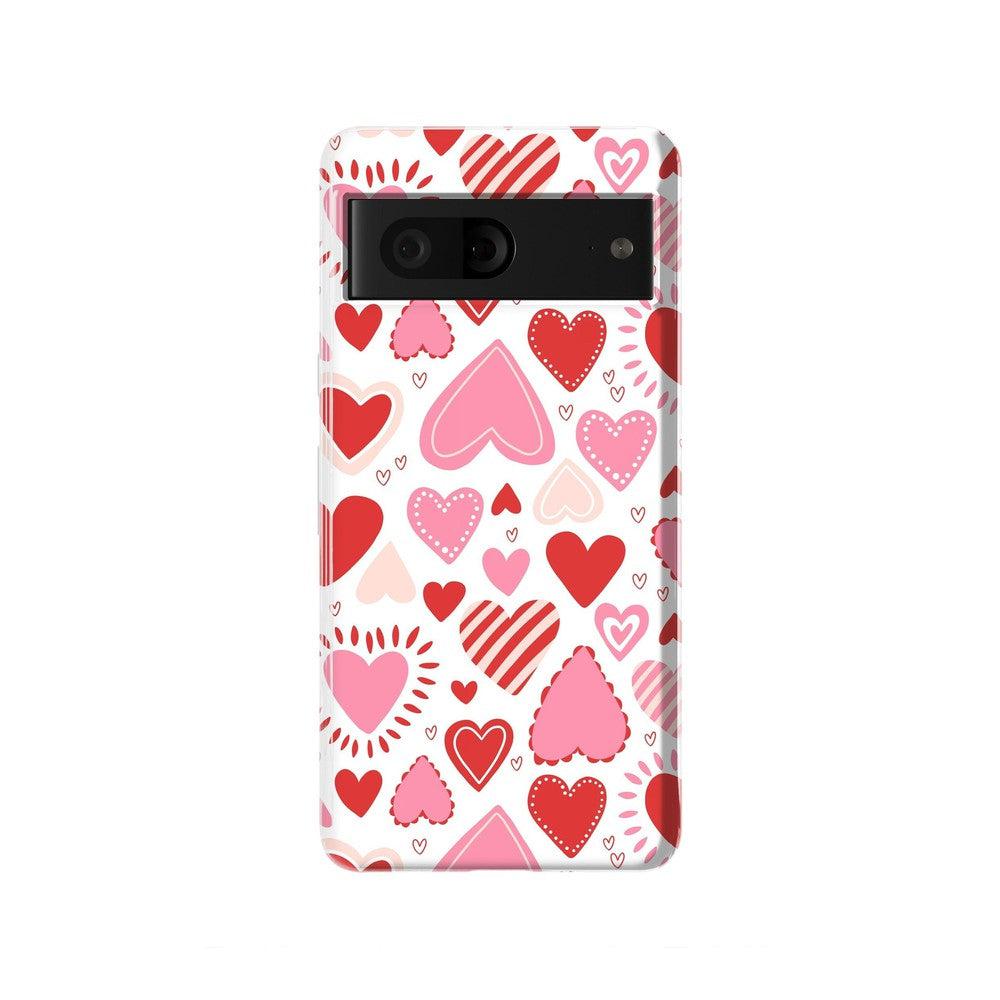 Love Struck | Heart Stickers Case