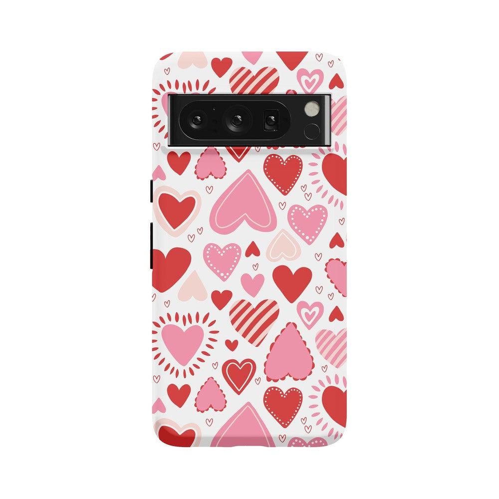 Love Struck | Heart Stickers Case