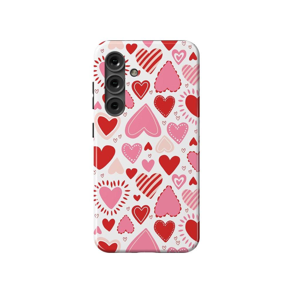 Love Struck | Heart Stickers Case