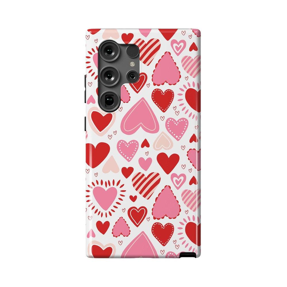 Love Struck | Heart Stickers Case