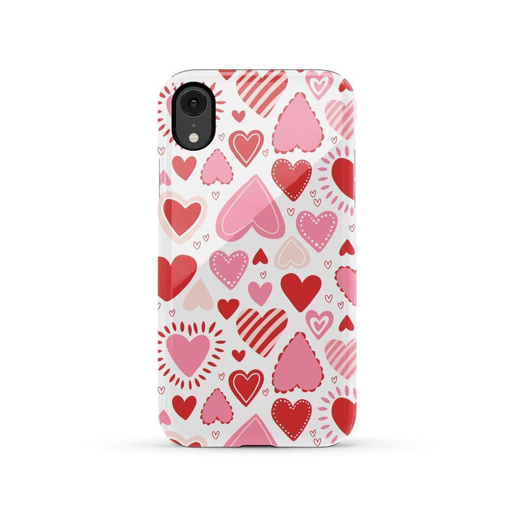 Love Struck | Heart Stickers Case