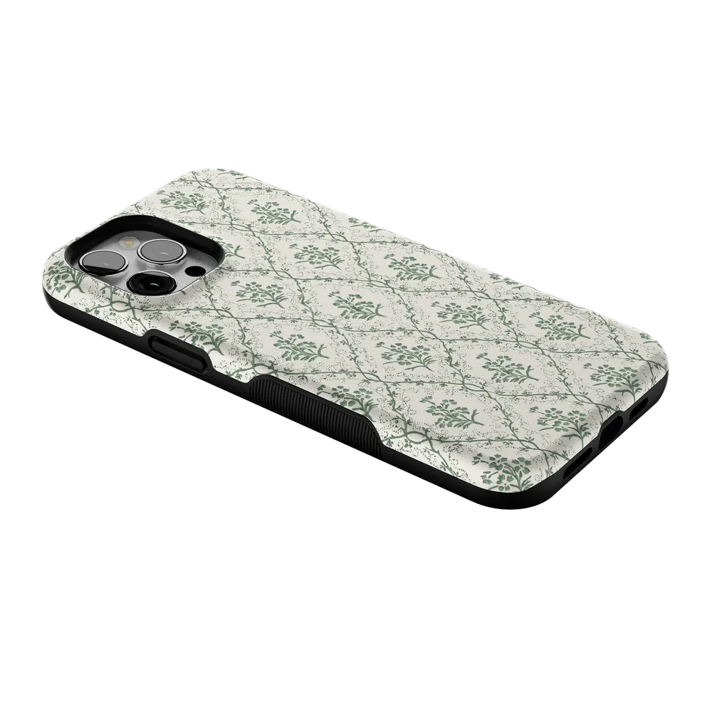Sage Tapestry | Floral Vines Case