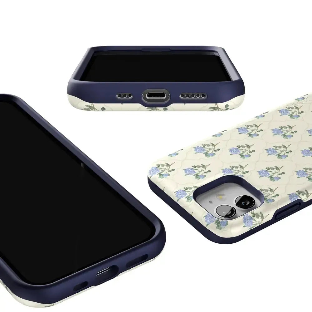 Vintage Garden | Blue Hydrangea Case