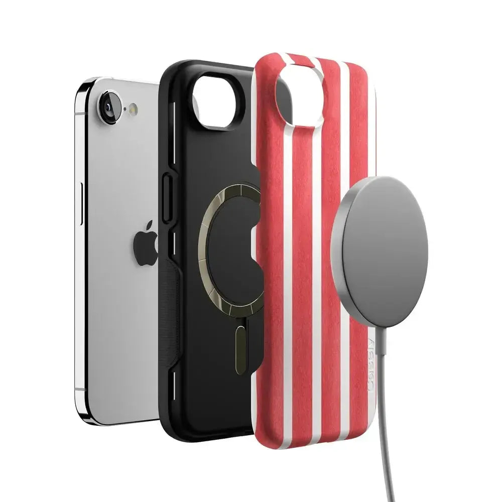 East Coast Summer | Red Stripes Case