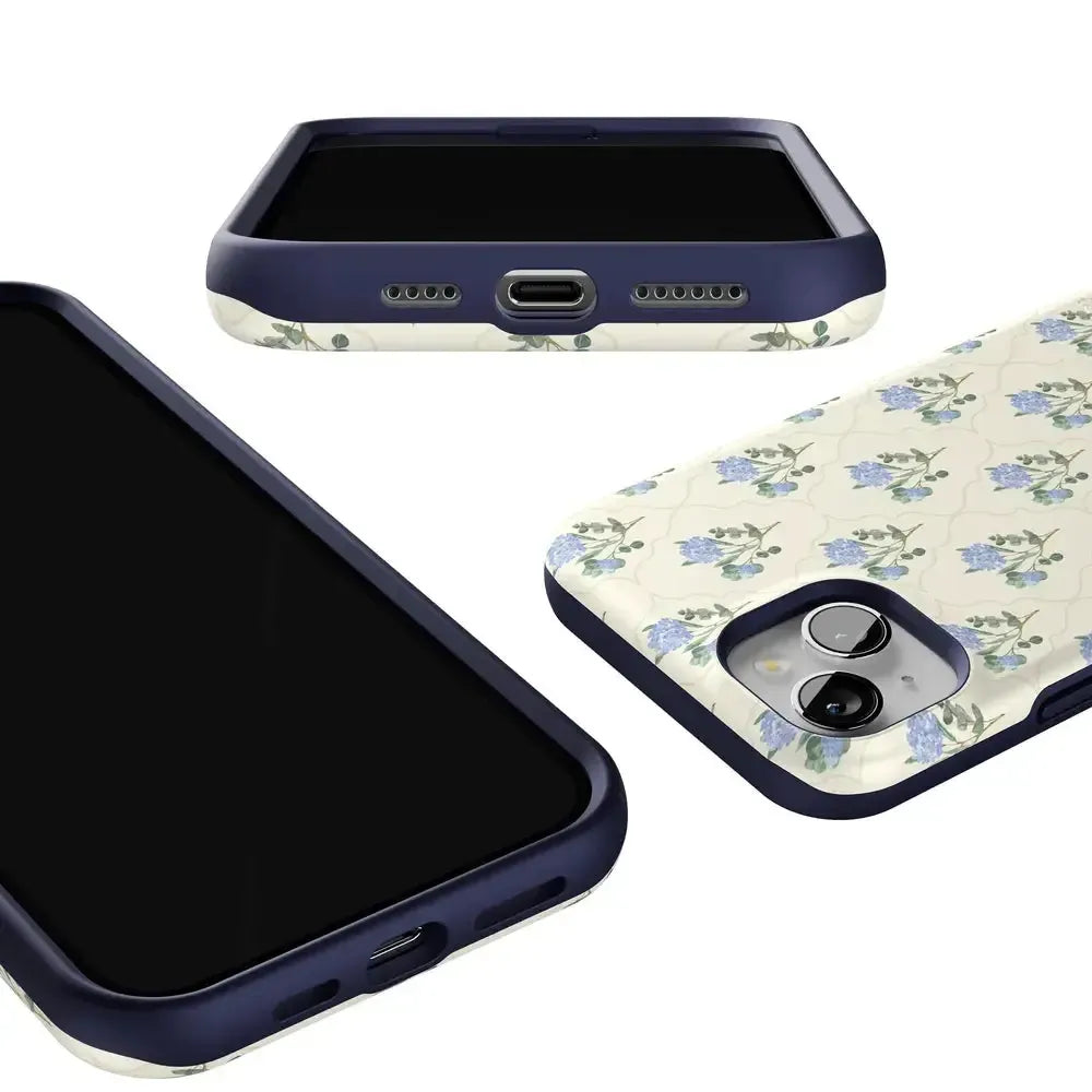 Vintage Garden | Blue Hydrangea Case