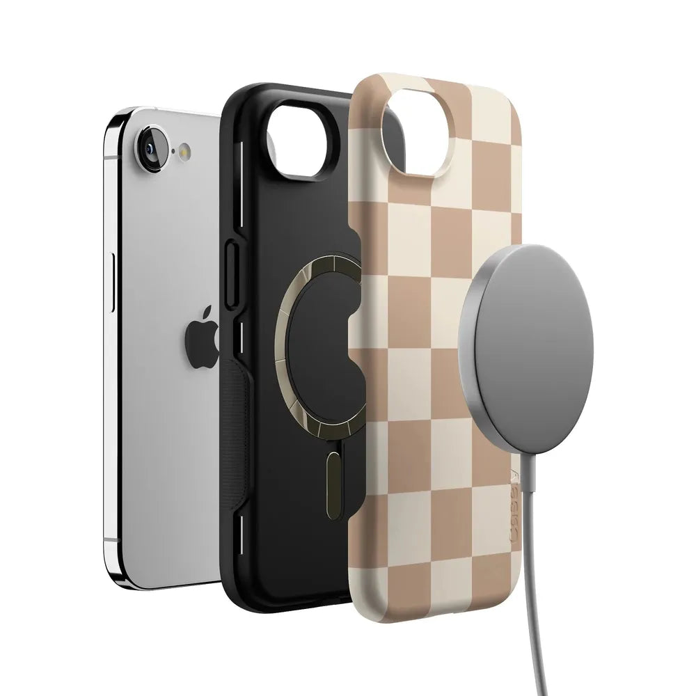 Fit Check | Neutral Checkerboard Case