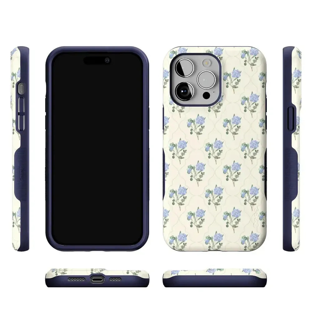 Vintage Garden | Blue Hydrangea Case