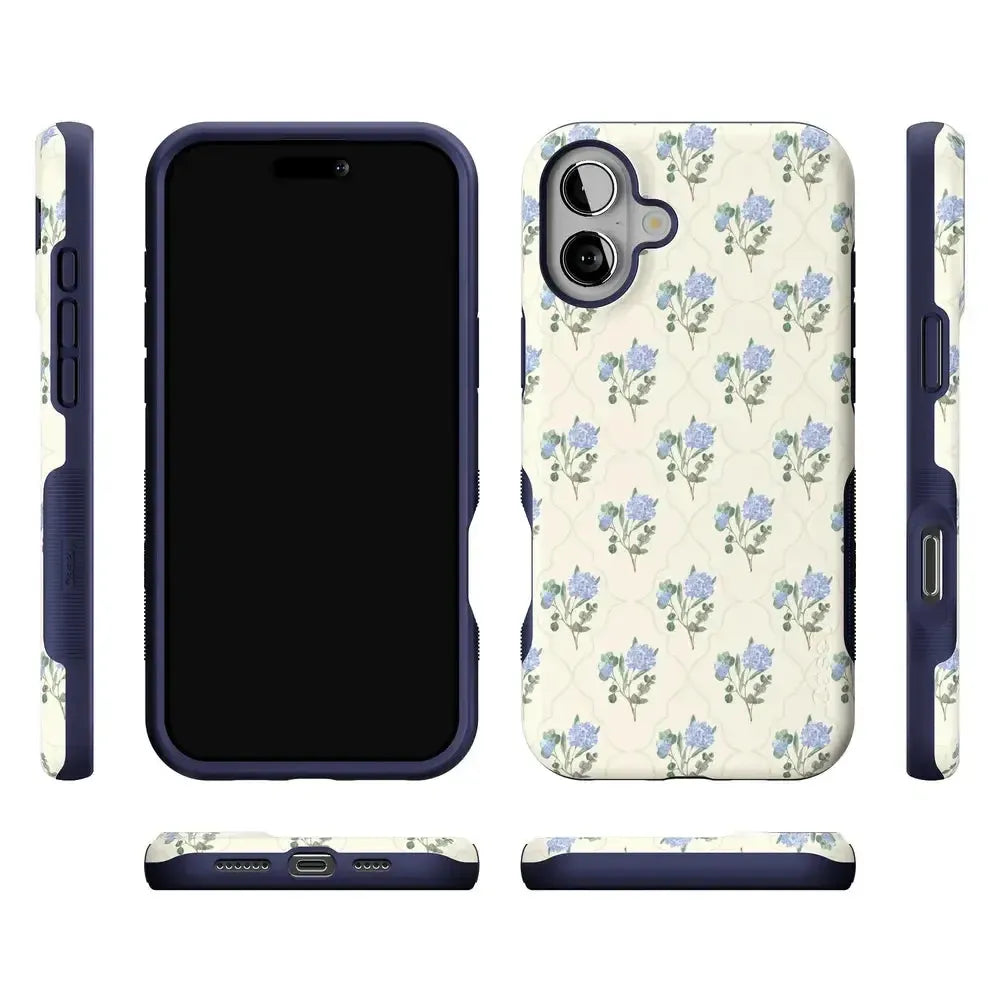 Vintage Garden | Blue Hydrangea Case