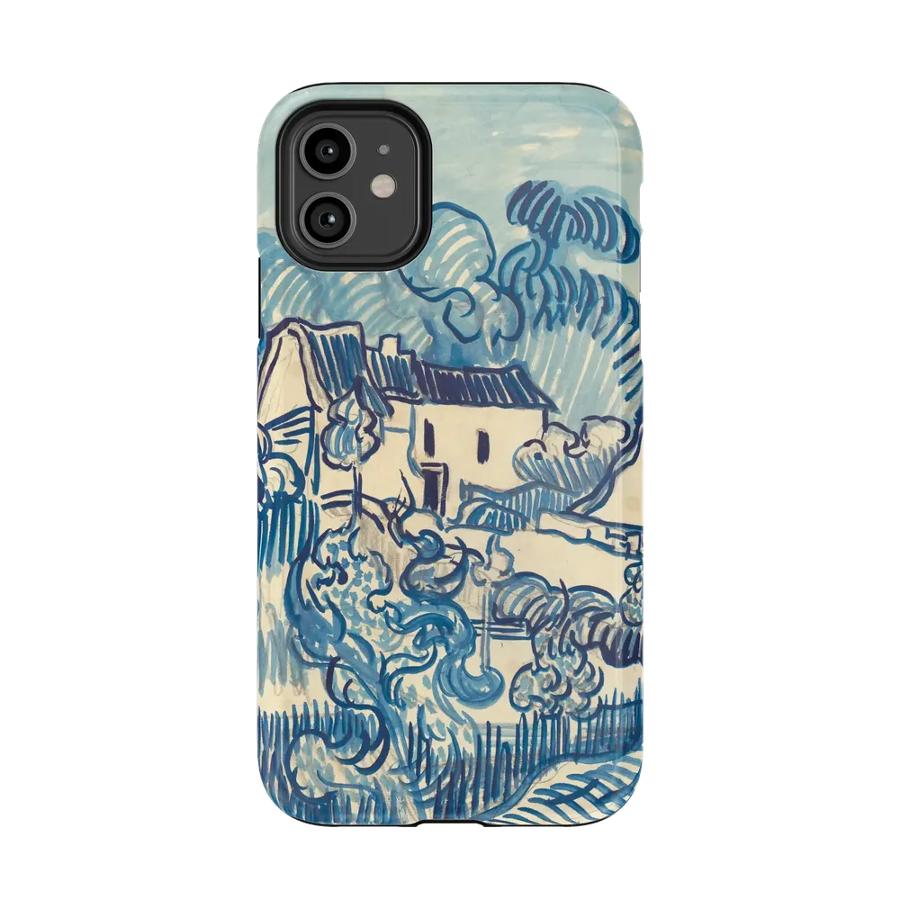 Van Gogh | Landscape With Houses Phone Case