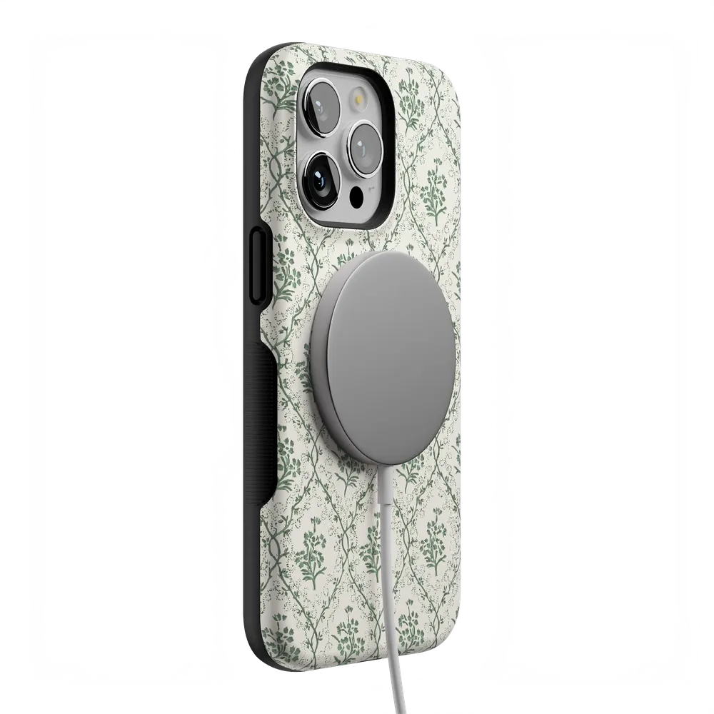Sage Tapestry | Floral Vines Case