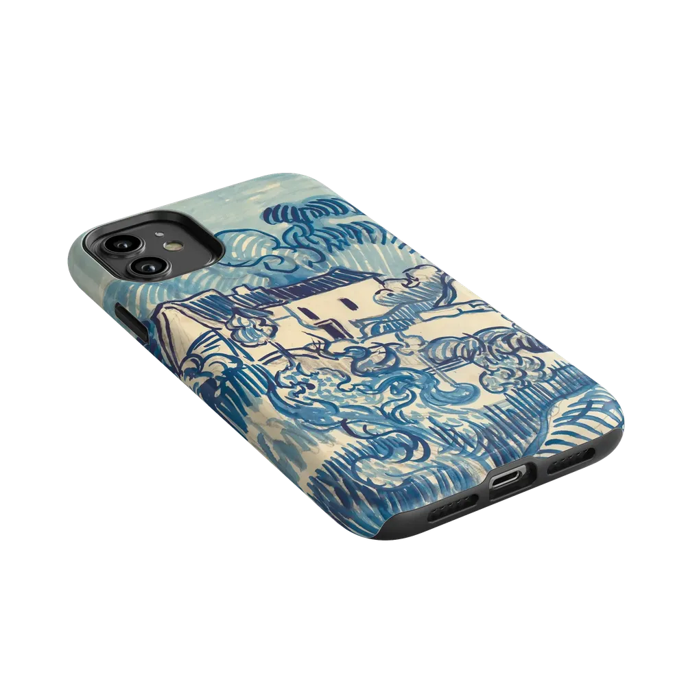 Van Gogh | Landscape With Houses Phone Case