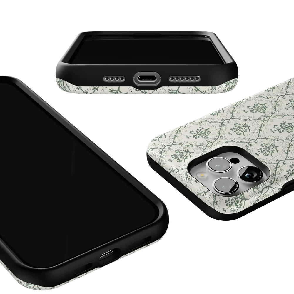 Sage Tapestry | Floral Vines Case