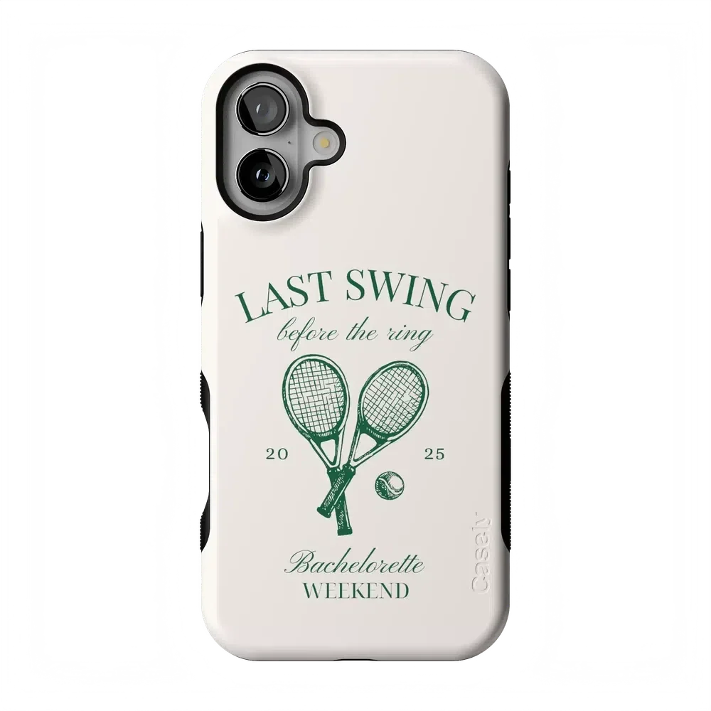 Last Swing | Off-White Bachelorette Case