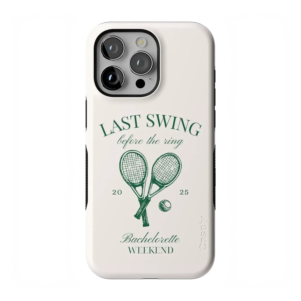 Last Swing | Off-White Bachelorette Case