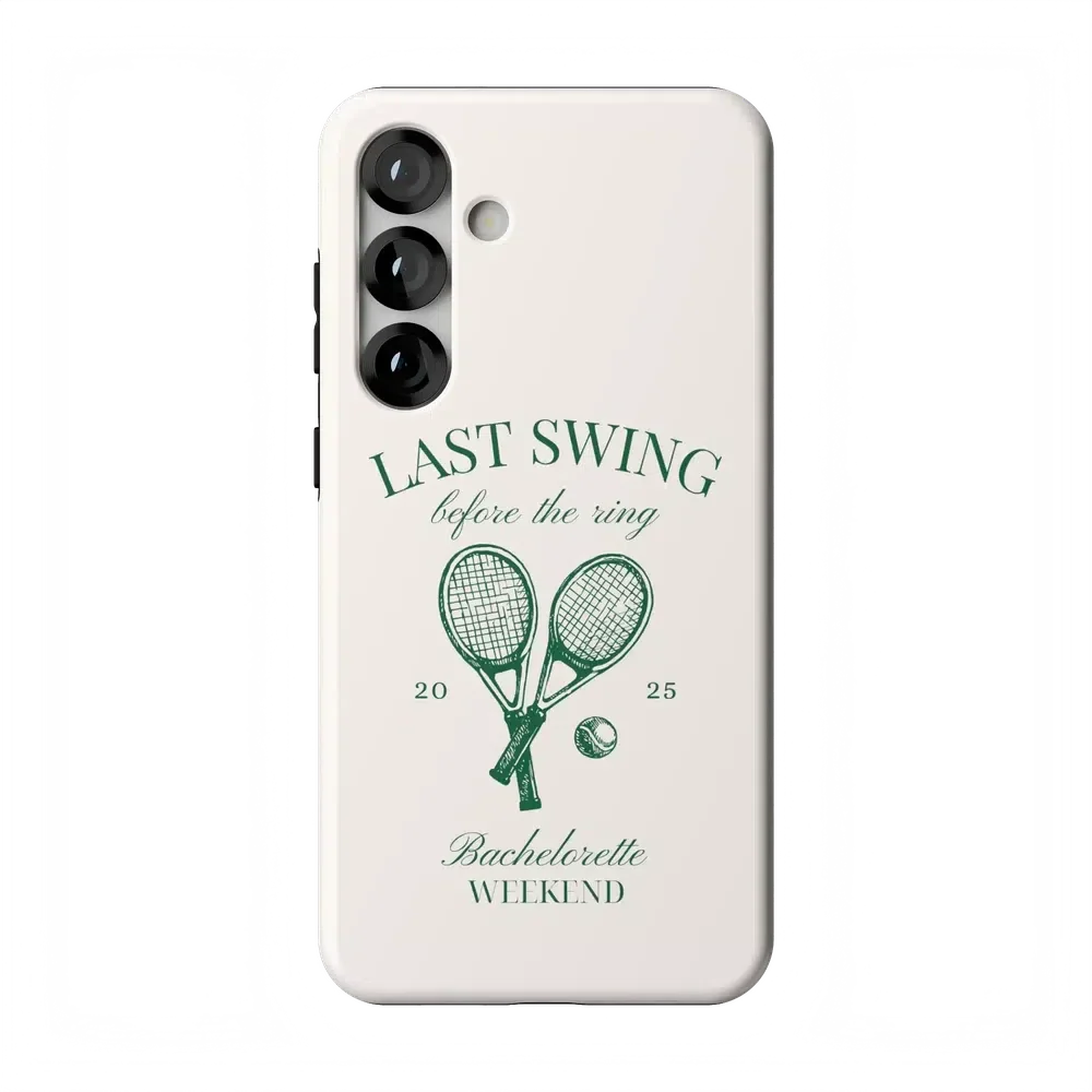 Last Swing | Off-White Bachelorette Case