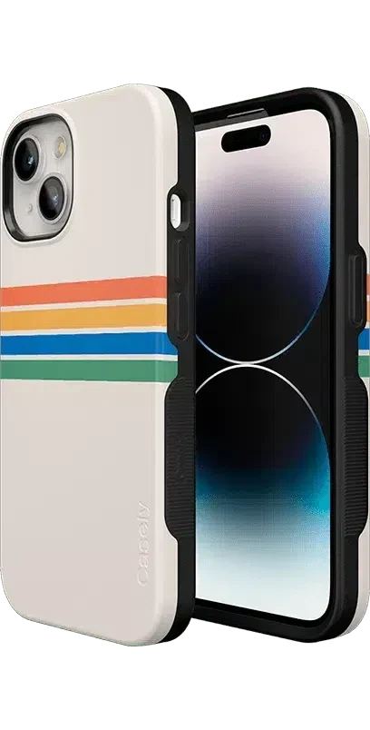 Totally Groovy | Rainbow Stripes Color Block Case
