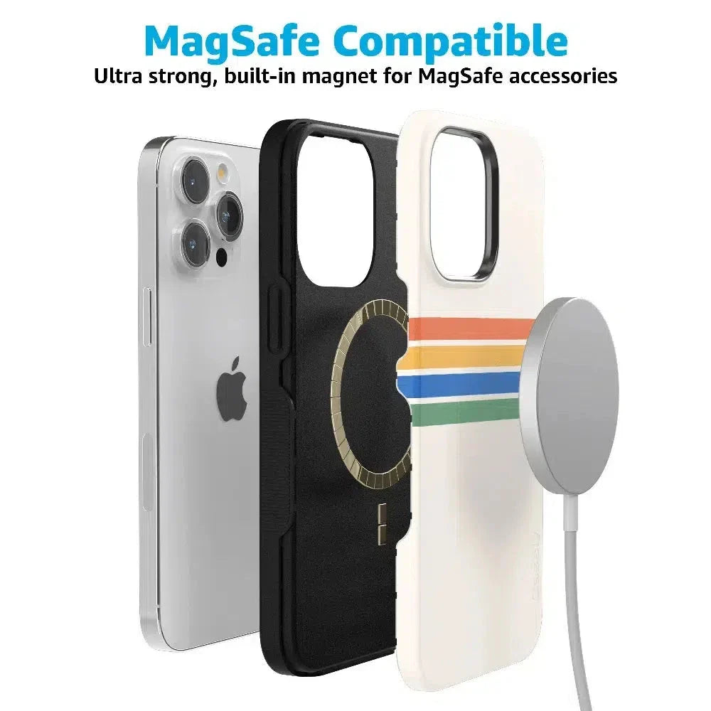 Totally Groovy | Rainbow Stripes Color Block Case