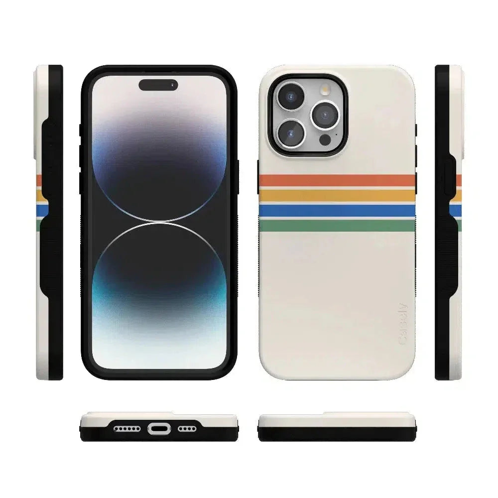 Totally Groovy | Rainbow Stripes Color Block Case